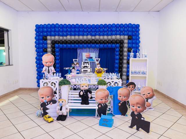 Aniversário Infantil de Aniversário Poderoso Chefinho - Noah 1 Aninho