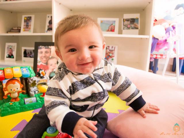 Acompanhamento de Daniel – 6 meses - acompanhamento de bebê 