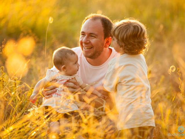 Familia de Ensaio da família mais linda do mundo