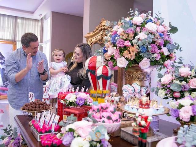 Aniversários de Valentina - Aniversário de 01 ano 