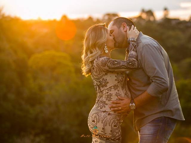 Gestante de Camila e Sandy - Ensaio gestante na chácara