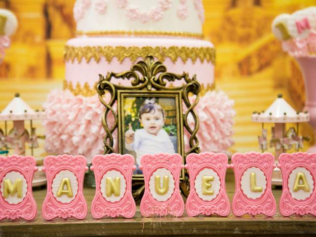 Aniversários de Manuela - 1 ano