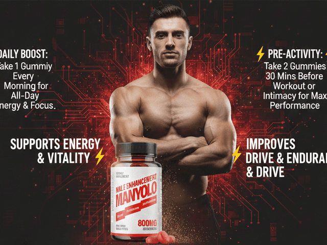 Health of Manyolo Male Enhancement Gummies – Improve Libido, Endurance & Vitality