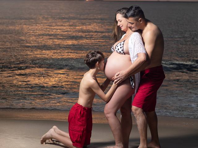 ENSAIOS de Ensaio Gestante Realizado na Praia de camboinhas-Niterói-Rj