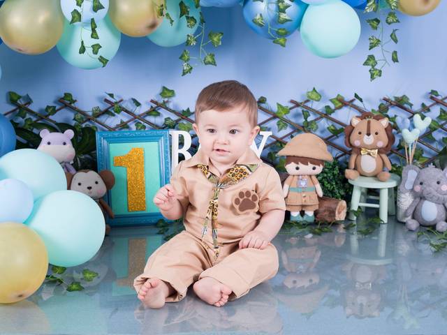 Ensaio smash the cake de Smash the cake - menino