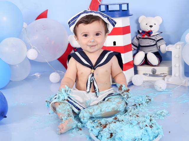 Ensaio smash the cake de Smash the cake- Gustavo