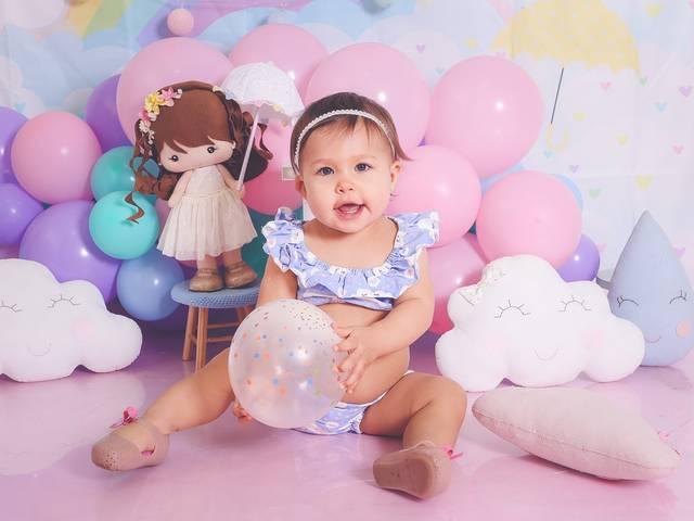 Ensaio smash the cake de Helena Smash the cake