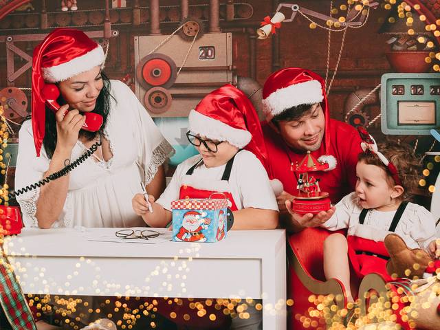 Ensaio Infantil de Melhores Momentos Natal 2020