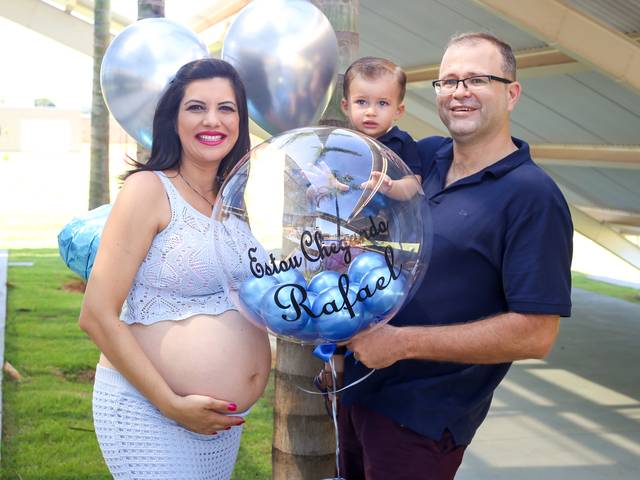 Ensaio Gestante de A espera de Rafael