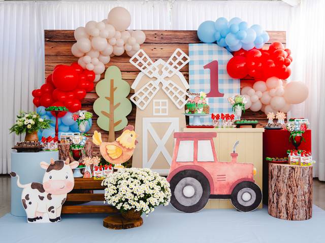 Aniversário de 1 aninho do Thomas