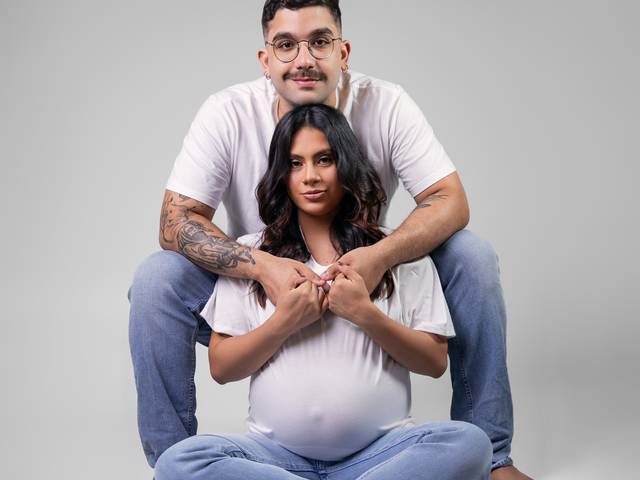 Retrato de Kamila, Victor e a Helena