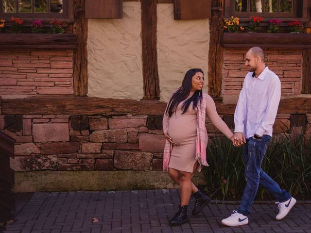 Gestante de Ensaio Gestacional | Lauany e Edenilson