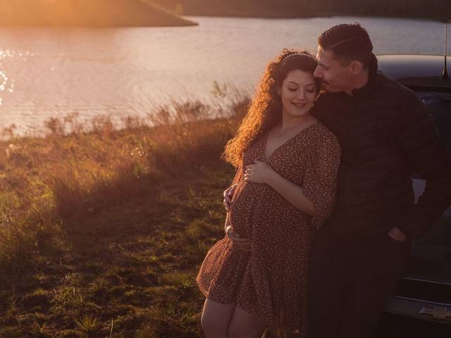 Gestante de Ensaio Gestacional | Luciane e Douglas