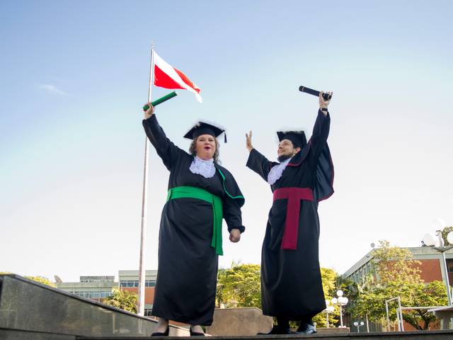 Toga de Ensaio de Formatura | Patricia e Geison