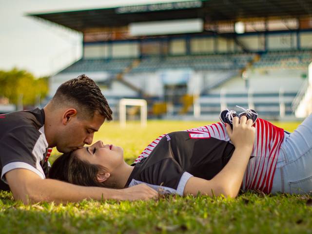 Gestante de Ensaio Gestacional | Sara e André