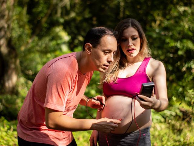 Gestante de Ensaio Gestacional | Ligi e Thiago