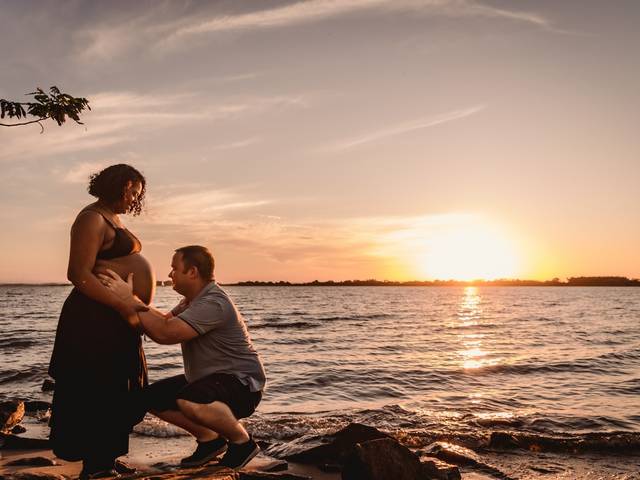 Gestante de Ensaio Gestacional | Márcia e Ildo