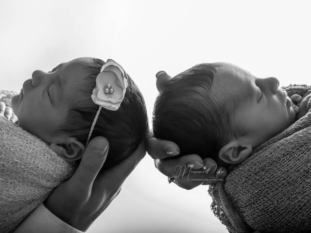 Recém Nascidos de Sessão RN da Maria Clara e do Duarte