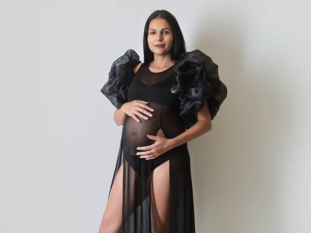 Maternidade de Sessão Elegante de Maternidade | Juliana