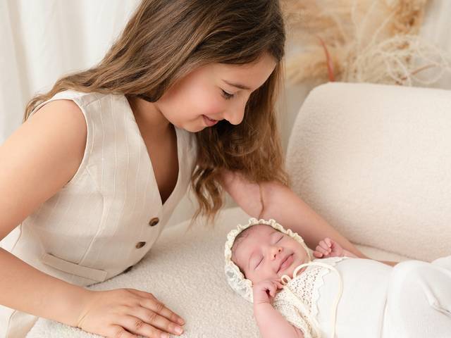 Newborn de Sessão Newborn em Estúdio | Fotografia de Recém-Nascido Algarve e Alentejo