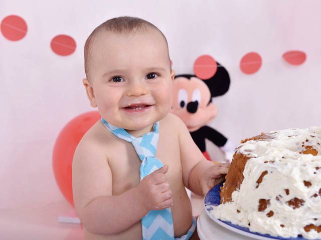 Smash the Cake de Sessão Smash the Cake do Miguel