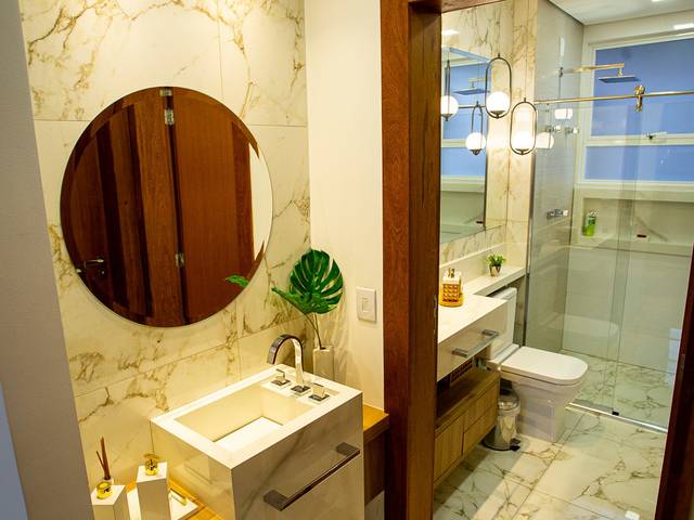 Obra Pronta de Mix de Banheiros