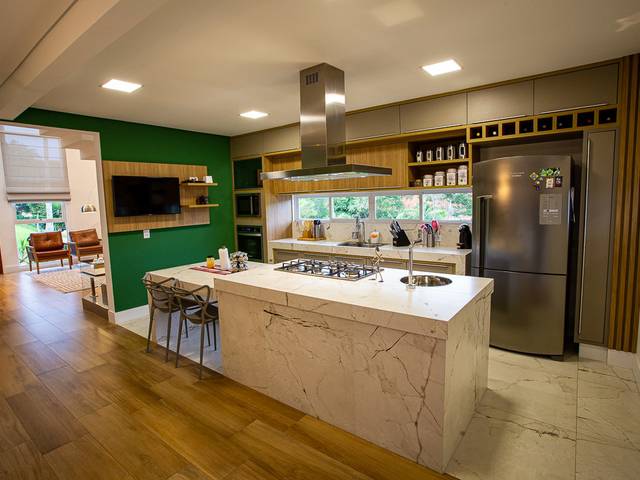 Obra Pronta de Cozinha e Sala de Jantar