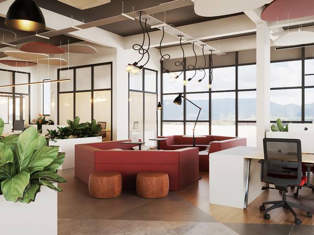 Interiores de Projeto Corporativo