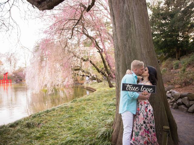 Couple/engagement of John & Marcia