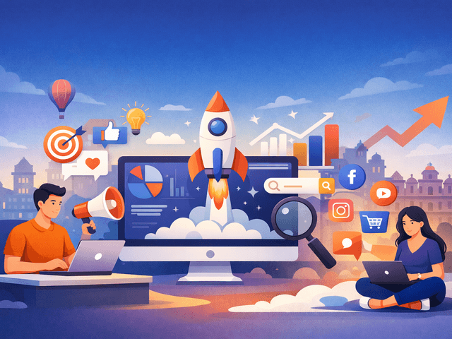 Digital Marketing of One Net Digital – A Leading Name in the Best Digital Marketing Company in Indore