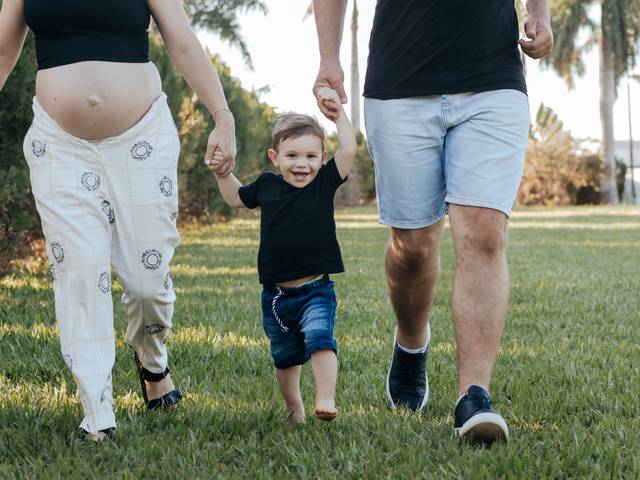 Gestante de Erica e Junior