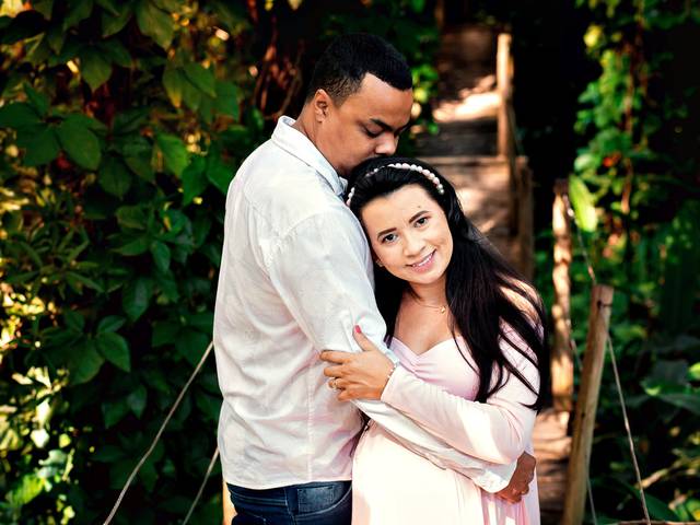 Gestante de Simone e Diego