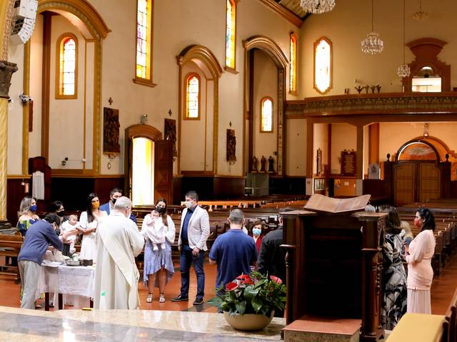 Batizado de Luisa e Marina