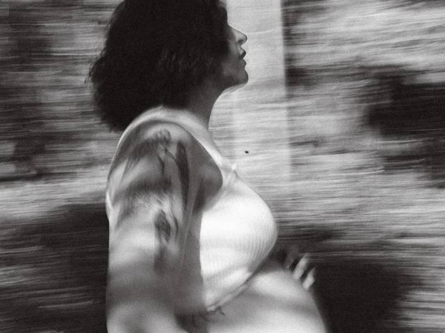 Gestante de À espera de Caetano