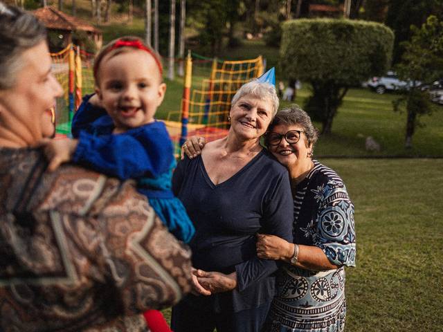 Aniversários de 1 ano da Julia