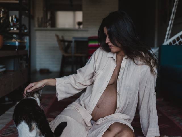 Gestante de À Espera de Martina