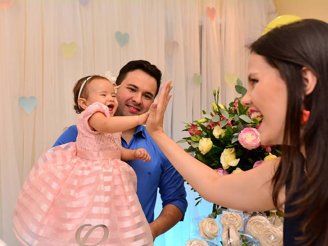 Aniversário Infantil de 1º Aninho da Louise