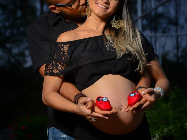 Gestante de A espera de Francisco Lourenço