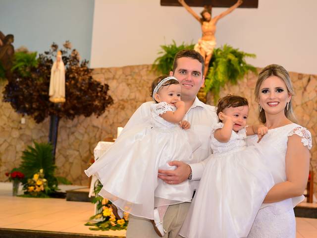 Batizado de Batismo de Marina e Isabela
