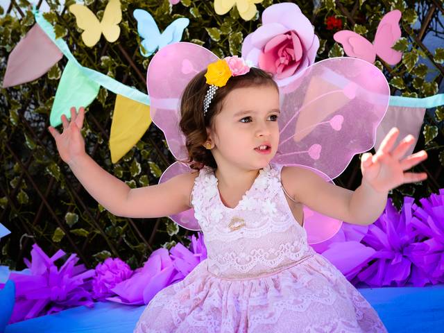 Ensaio Infantil de Fadinha Lara