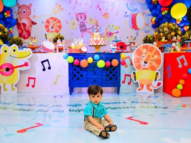 Aniversário Infantil de 1 Aninho do André