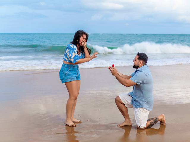 Pedido de casamento  de Pedido de casamento Gustavo e Bianca