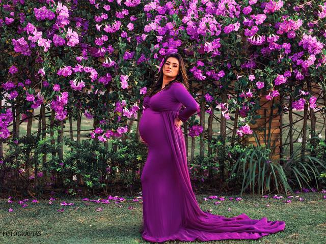 Gestante  de Ensaio Gestante Leticia