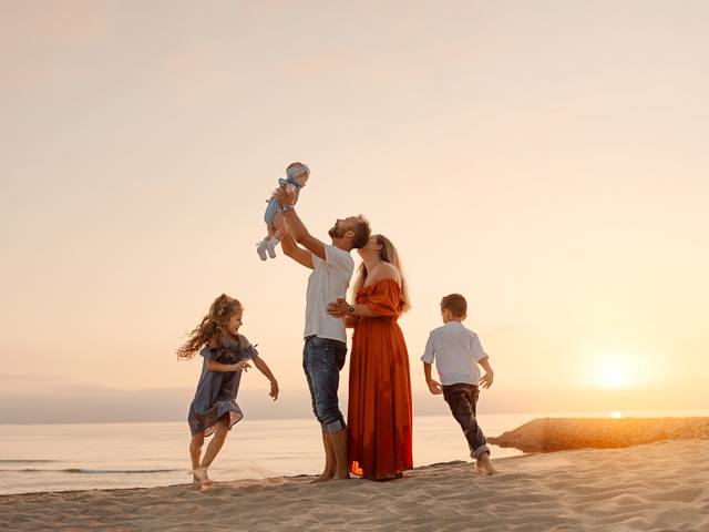 Famílias de Sessão fotográfica de família