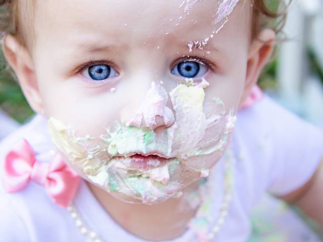 Aniversário Infantíl de Smash the cake Stella 1 ano