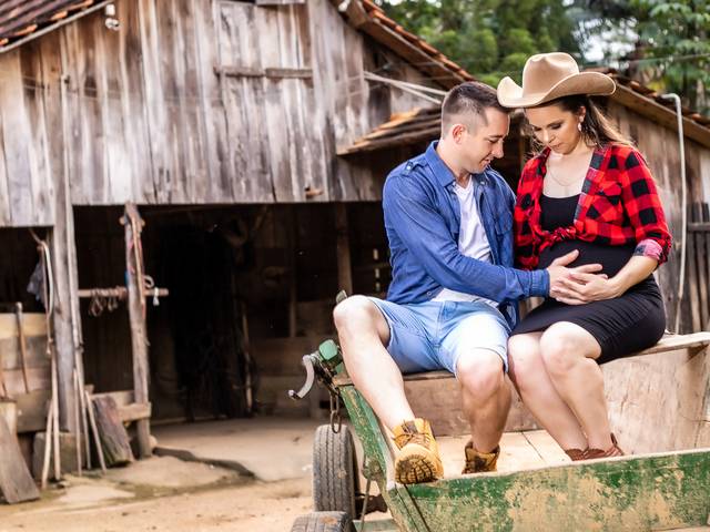 Sessão Gestação de À espera de Joaquim