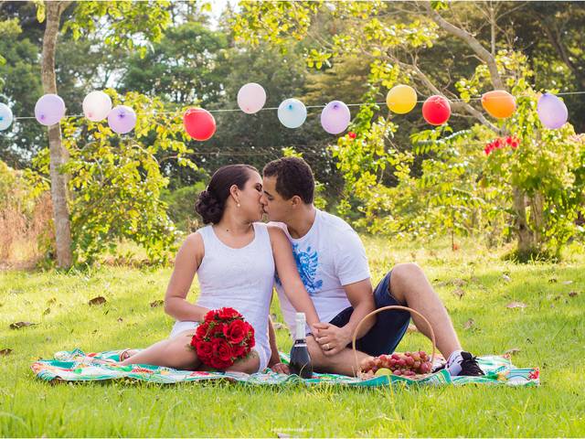 Ensaios de Casal de William e Maelen