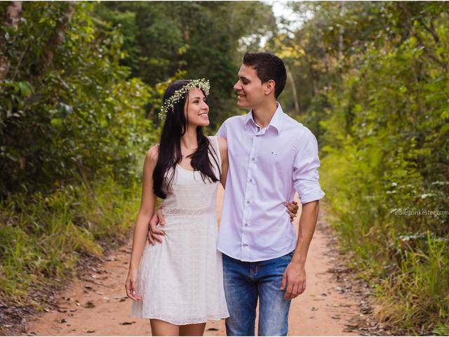 Ensaios de Casal de Cleyton e Mayara