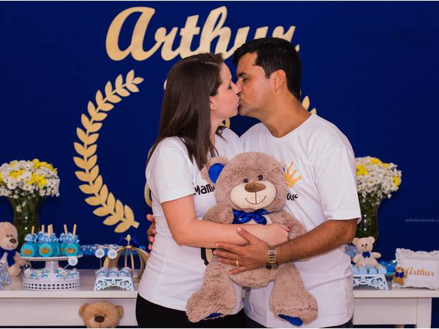 Gestantes de Chá de Bebe - Jaqueline e Jocsã a espera do Arthur
