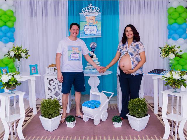 Gestantes de Chá de Bebe do Miguel